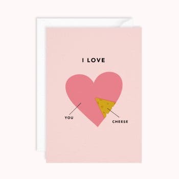 I Love You and Cheese | Funny Anniversary Card | Valentines Card