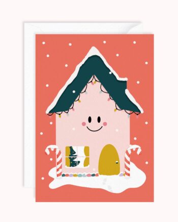 Festive House | Christmas Greeting Card - Urban Makers