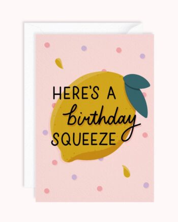 Birthday Squeeze Greeting Card | Cute Birthday card