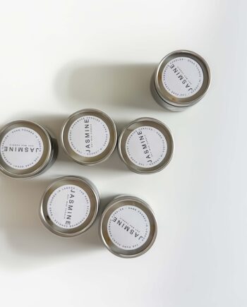 Jasmine Candle - 50g Mini Soy Candles in a Tin