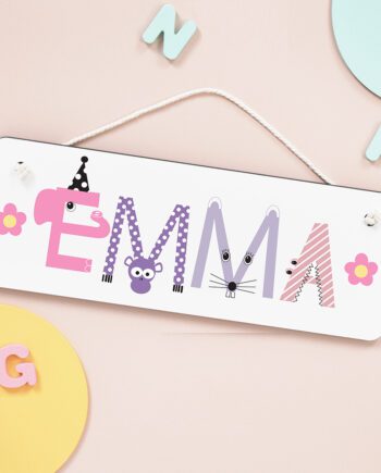 Kids Name - Door Sign