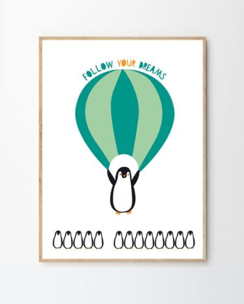 Follow your dreams print