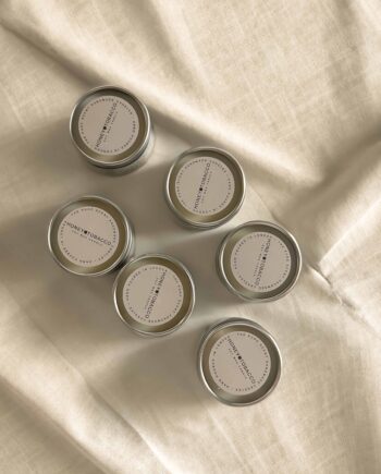 Honey and Tobacco Candle - 50g Mini Soy Candles in a Tin