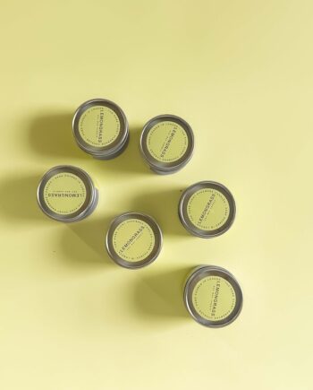 Lemongrass Candle - 50g Mini Soy Candles in a Tin