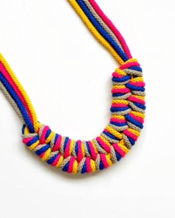 The Robin Cotton Necklace - Multicoloured