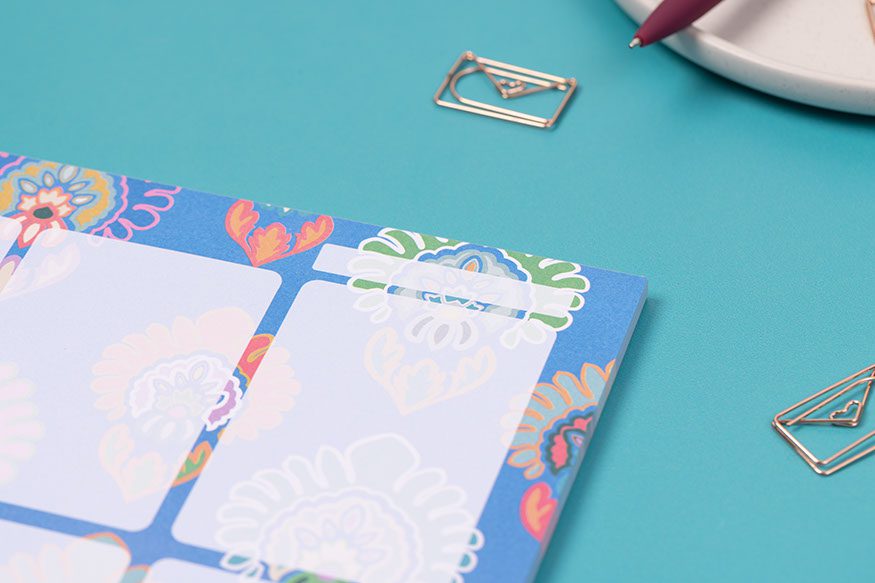 Metamorphosis - Patterned A4 Weekly Planner Pad