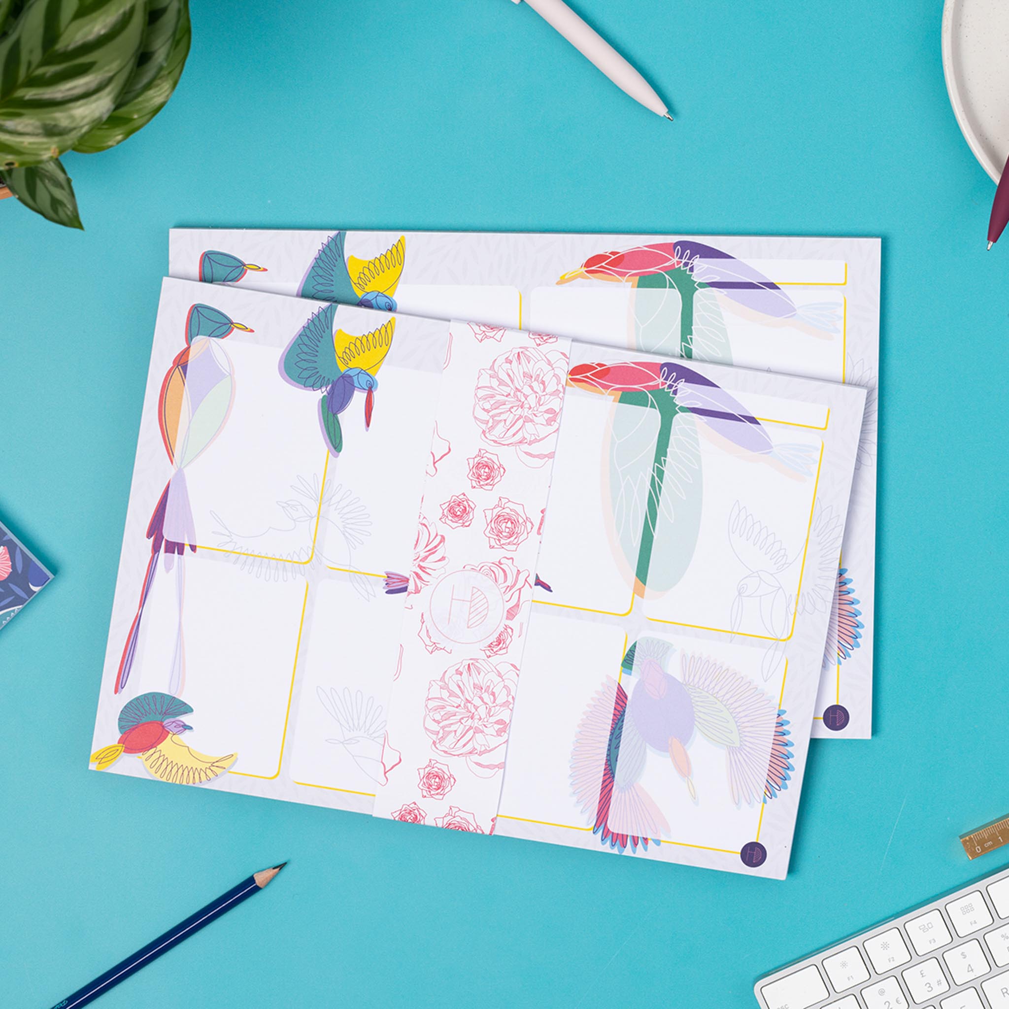 Paradise A4 Weekly Planner Pad