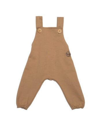 Baby and Toddler Beige Dungarees