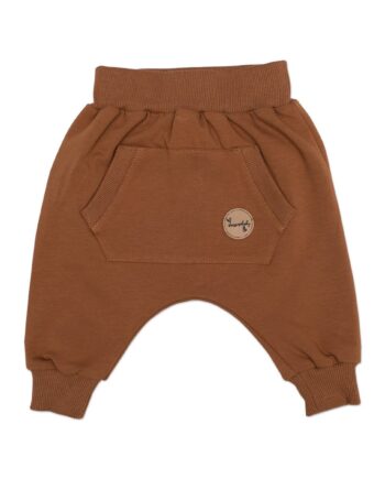 Baby and Toddler Brown Jogger Trousers