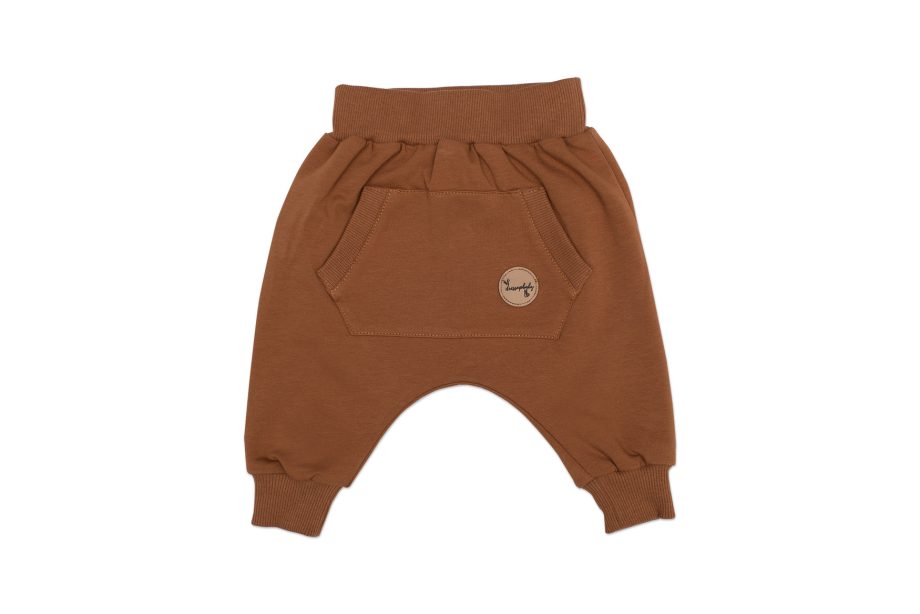 Baby and Toddler Brown Jogger Trousers