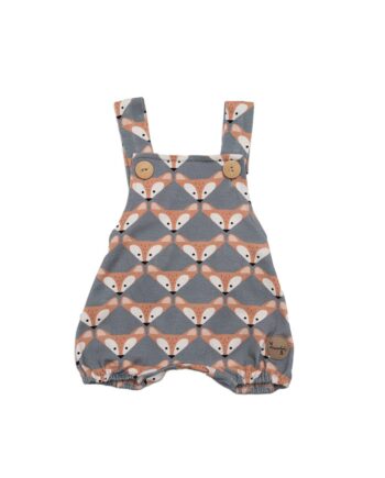 Baby and Toddler Fox Short Dungarees