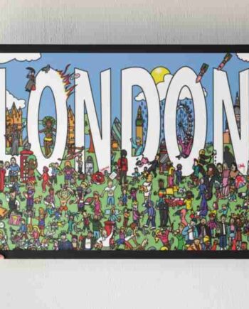 London Artwork - Personalised Illustration