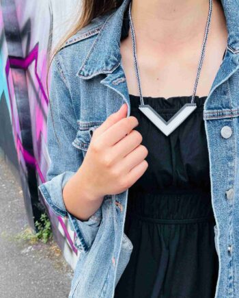 Chunky Triangle Necklace