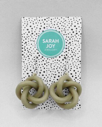 Knotted Drop Earrings