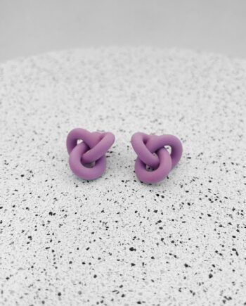 Knotted Stud Earrings