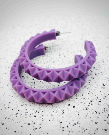 Large Geometric Hoop Earrings