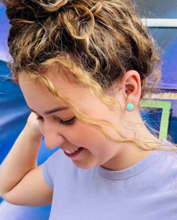 Mini Geometric Stud Earrings