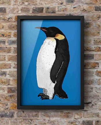 The Last Emperor - Penguin Portrait Art Print