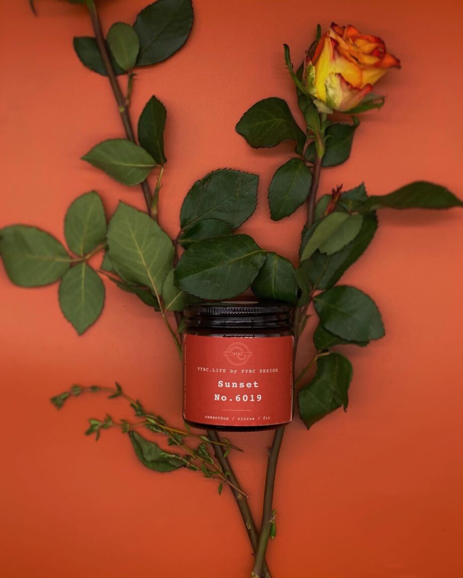 Sunset Vegan Soy Wax Container Candles