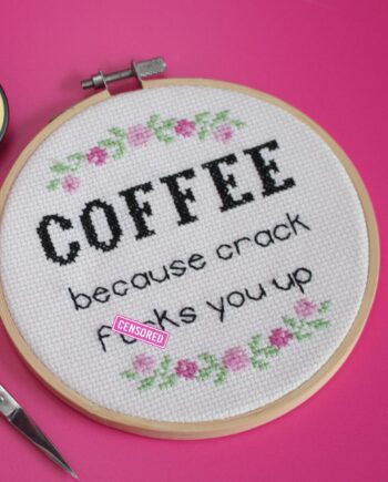 Coffee- Cross Stitch Kit