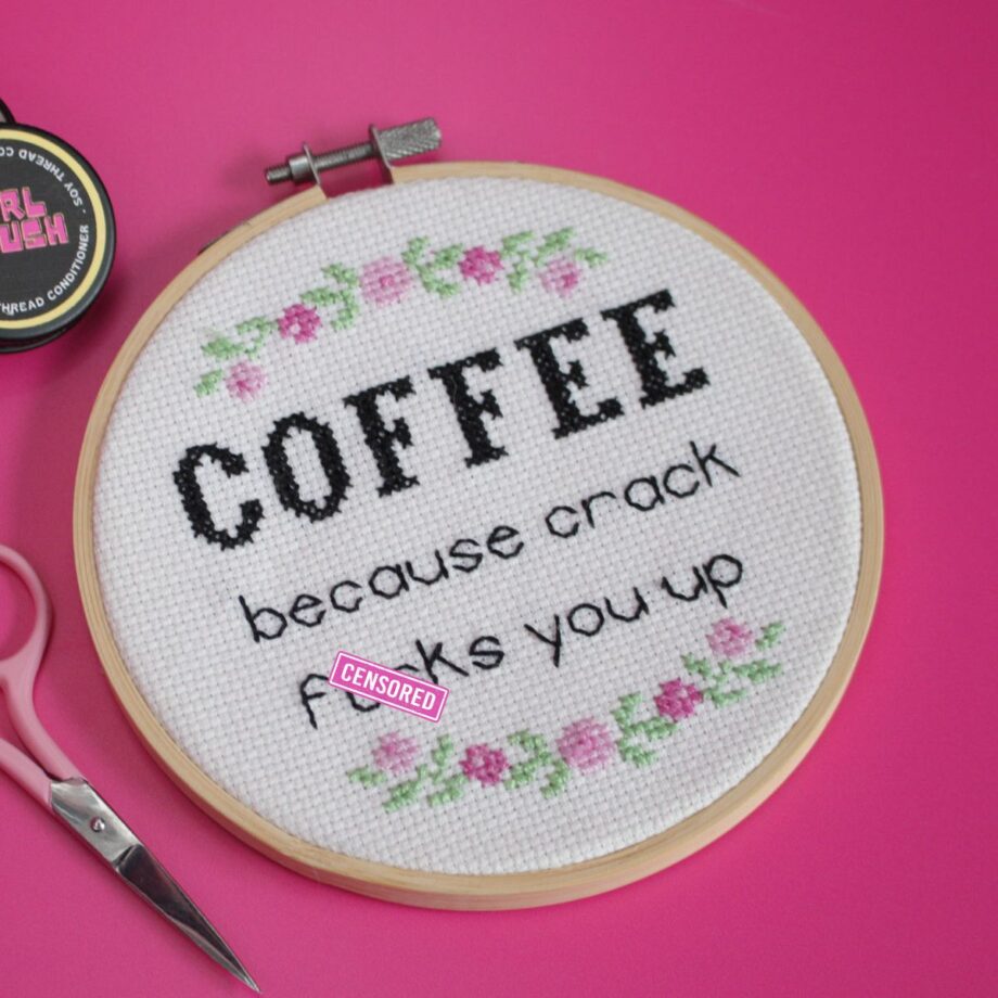 Coffee- Cross Stitch Kit