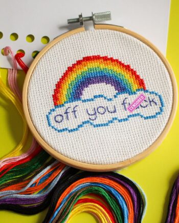 Off You F*ck - Cross Stitch Kit