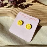 Rave Smiley Studs