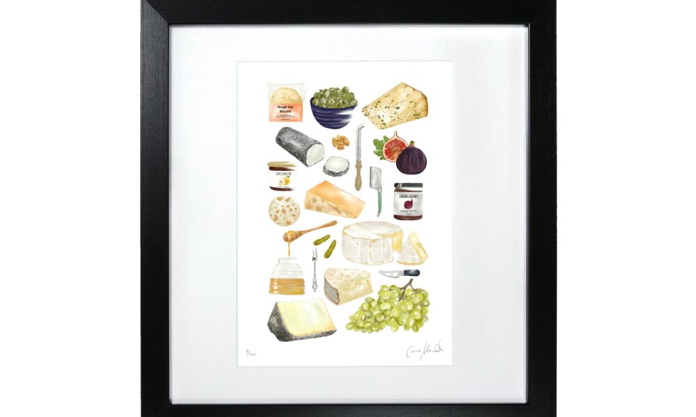 Cheese Board Print - Corinne Alexander