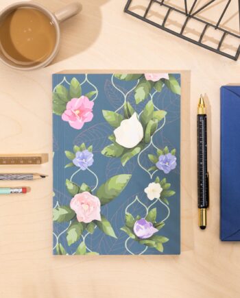 Floral Trellis - Lay Flat Notebook