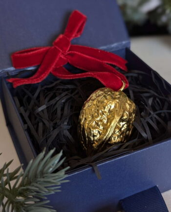 Gilded Walnut Decoration | 24 Carat Gold
