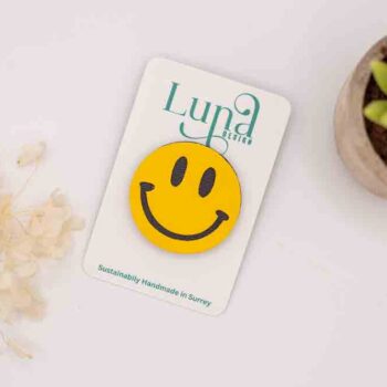 Smiley Brooch