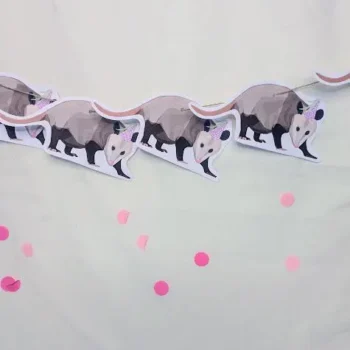 Possum Party Bunting