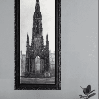 Scott Monument Art Print