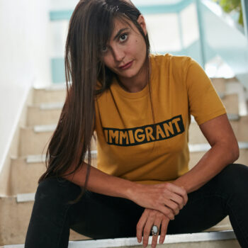 Mustard Immigrant T-Shirt