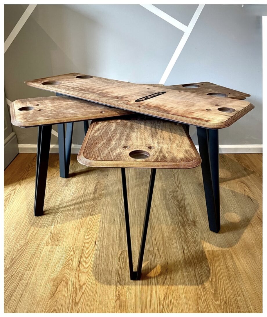 Lola F1 Jabric Wood Coffee Table