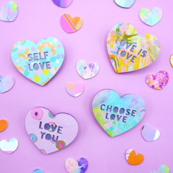 Love is Love - Inclusive Heart Brooch Collection for Valentine's Day