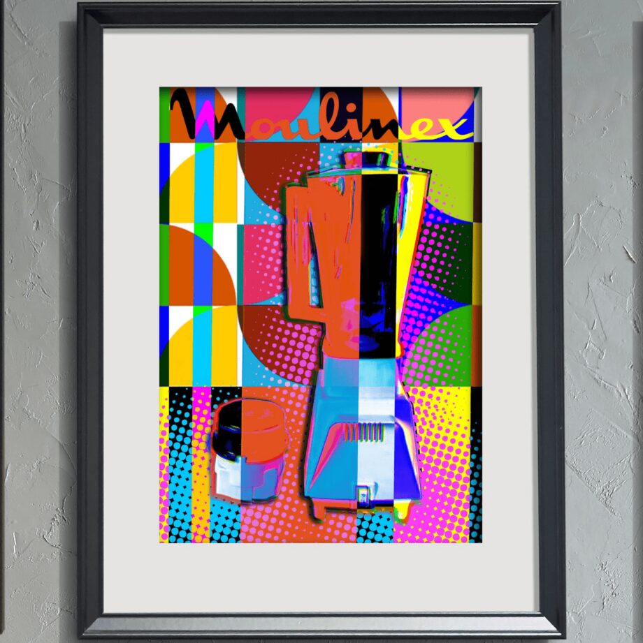 Moulinex Blender - Fine Art Print A5 - A2 sizes