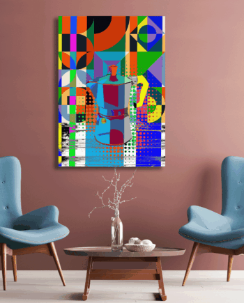 Percolator Coffeemaker Giclée Print