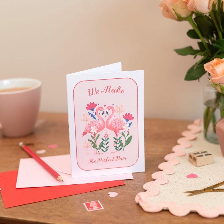 We make the perfect pair - Galentines Friendship Card