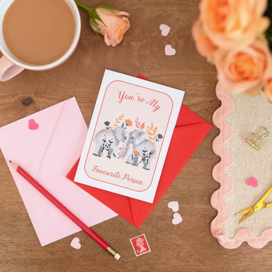 You're my favourite person - Valentines Card