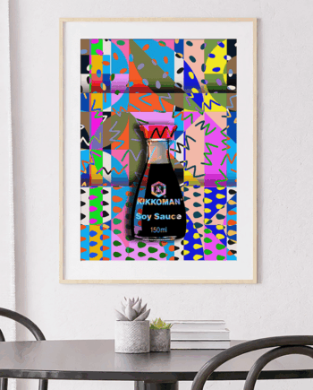 Kikkoman Shoyu Sauce Art Print