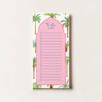 Palm Trees To-Do List Notepad