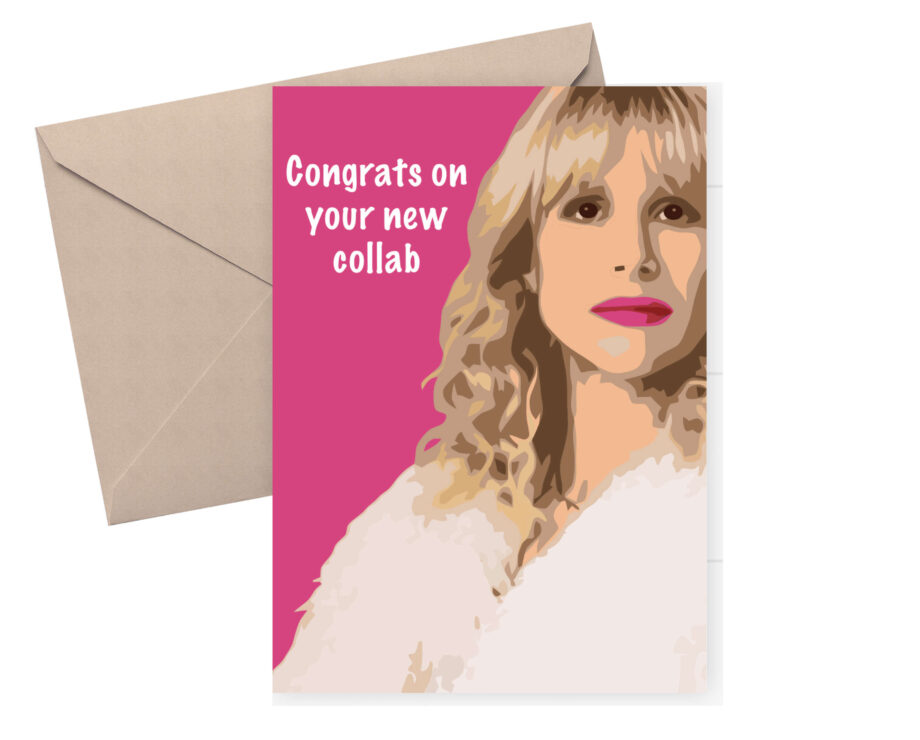 amandaland-collab-card - Funny Amandaland Card – "Congrats on Your New Collab"