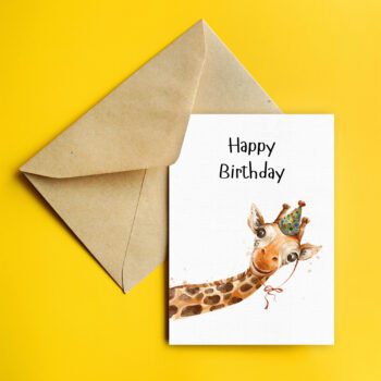 Happy Birthday Card - Cute For Him Her