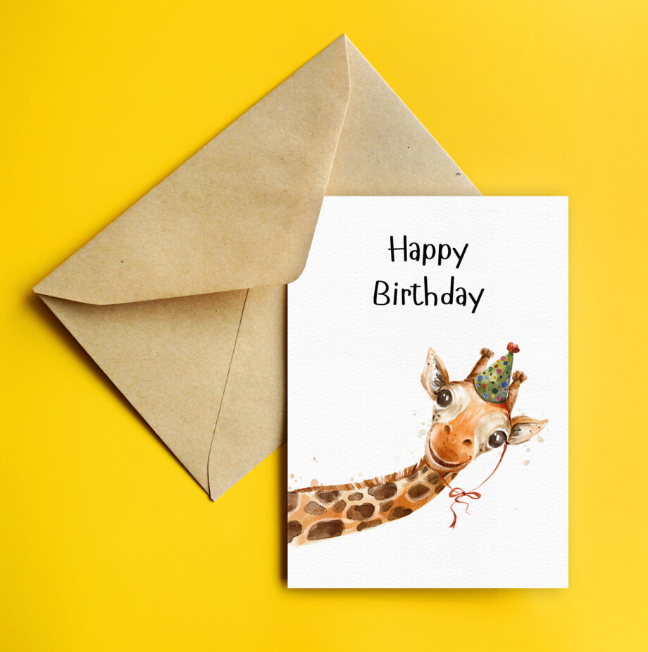 Happy Birthday Card - Cute For Him Her