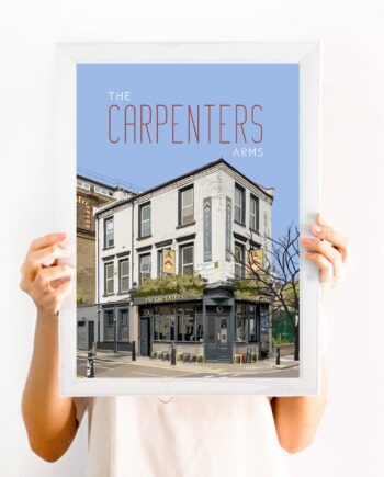 The Carpenters Arms - East London Pub Art Print