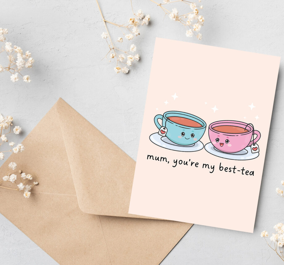 Happy Mother's Day – Best-Tea Cute Pun Card