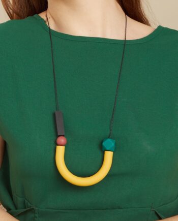 Geometric Necklace Statement Necklace