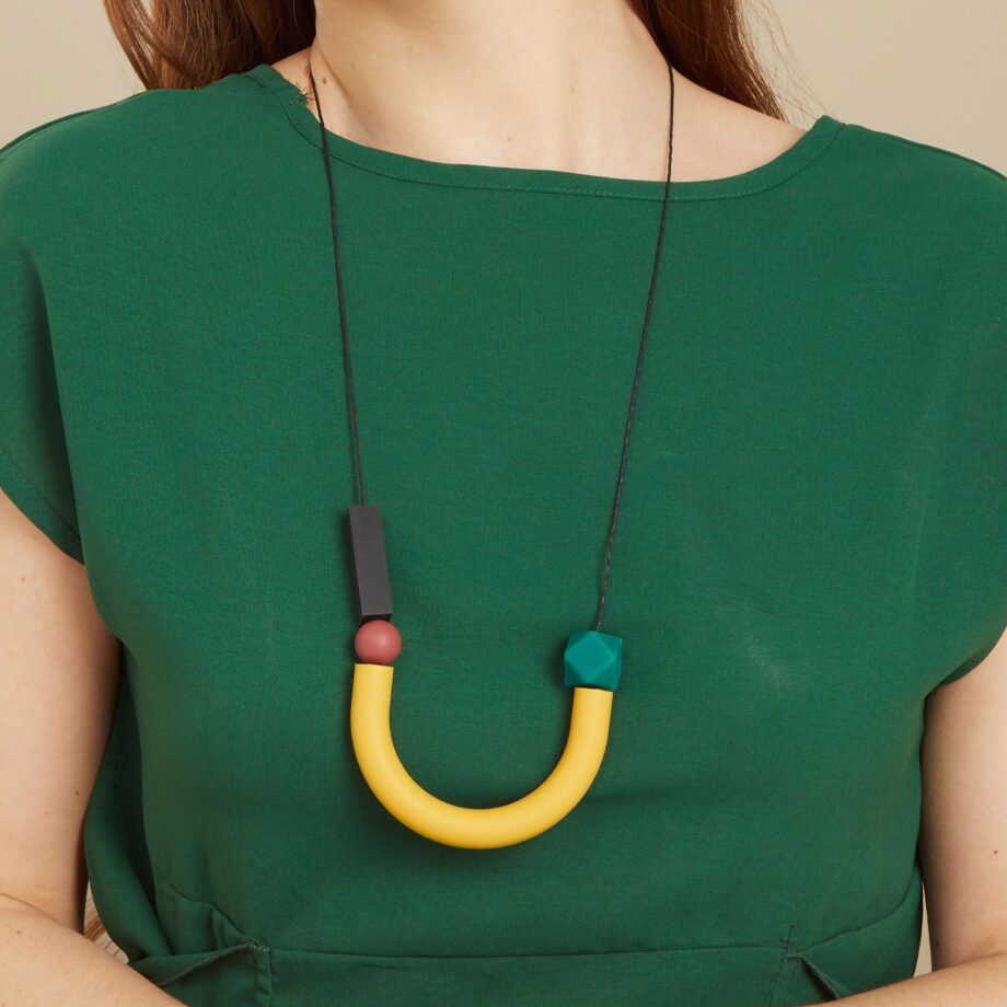 Geometric Necklace Statement Necklace