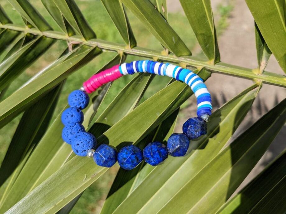 Aromatherapy Lapis Lazuli Gemstone Bracelet